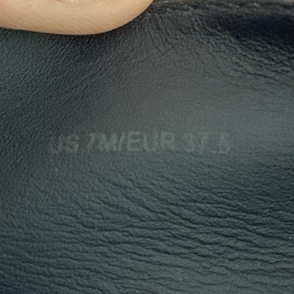 Vince Blair Navy Python Sneakers Women's 7/37.5 Slip On Round Toe Platform GUC - Picture 7 of 11